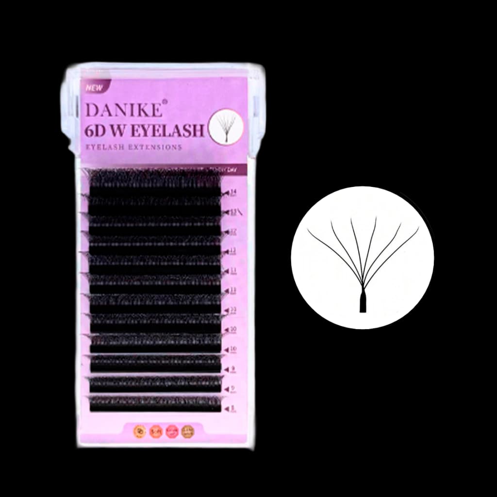 Danike Cílios 6D 0.07 curvatura D
