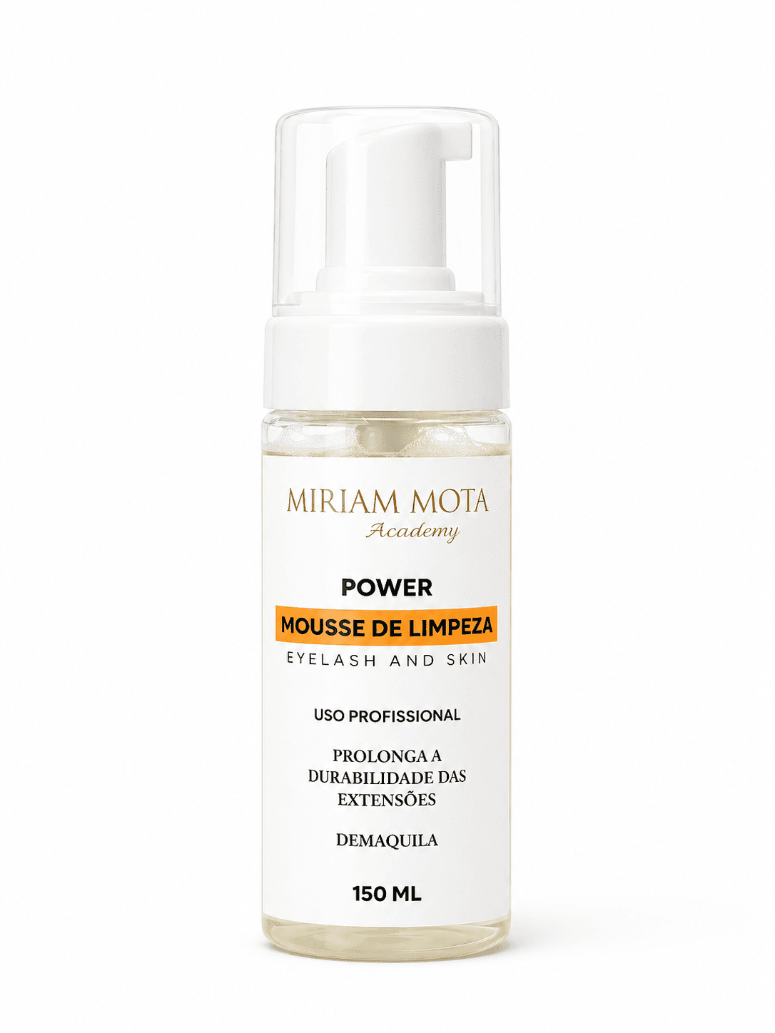 Mousse de Limpeza Power para Cílios - Uso Profissional