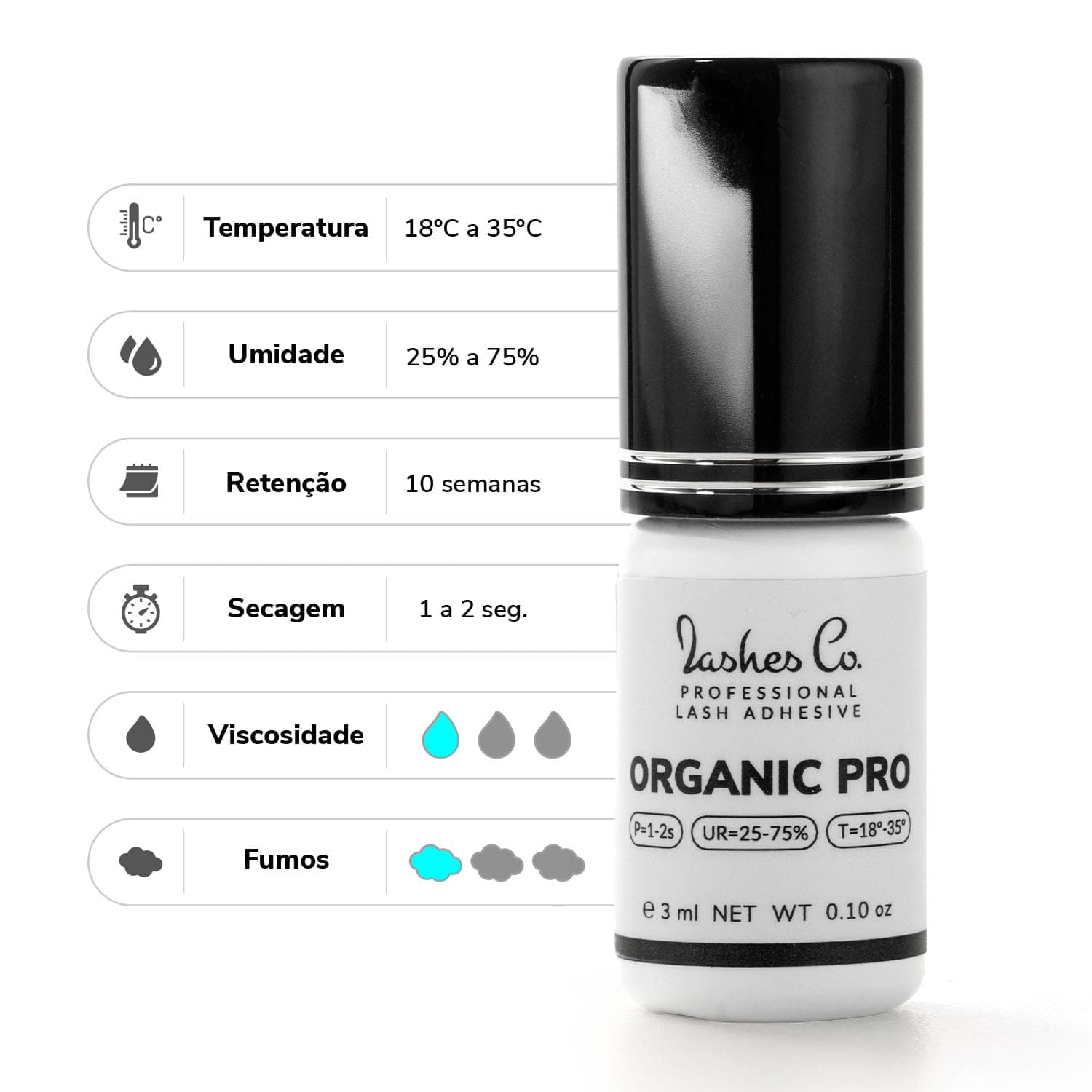 Adesivo Lash Co Orgânic Pro - imagem 2