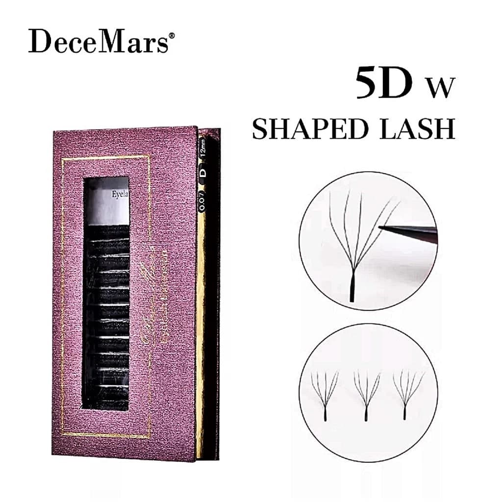DeceMars Cílios 5D 0.07 curvatura M