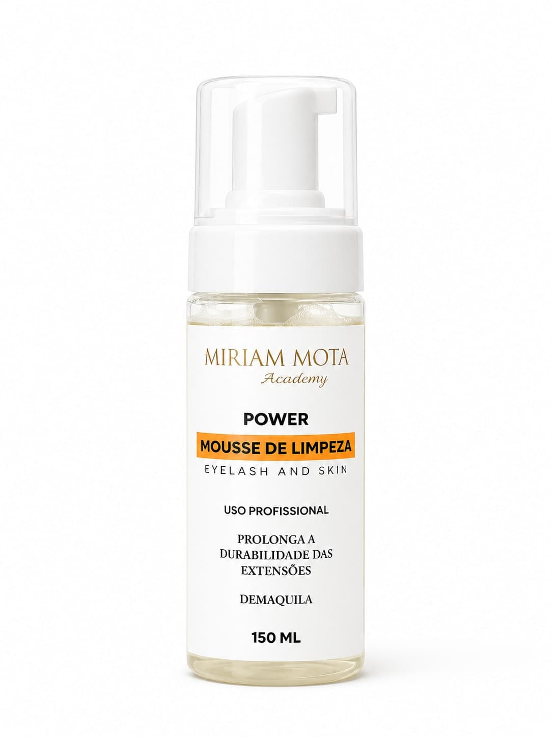 Mousse de Limpeza Power para Cílios - Uso Profissional
