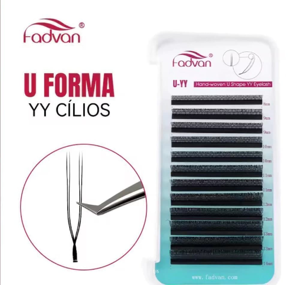 Fadvan Cílios U-YY 0.07 curvatura D